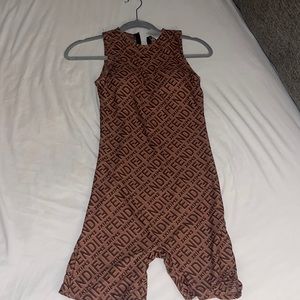 Fendi skims jumpsuit